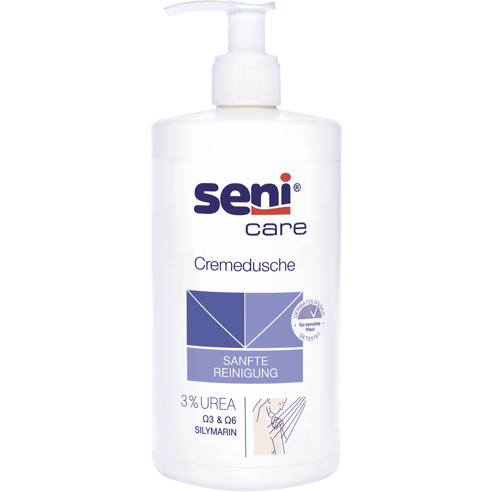 Cremedusche mit 3 % Urea