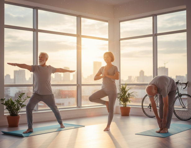 Katze trifft Sonnengruß — Wie Yoga und Co. auch Senioren bewegen
