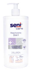 Bild der Verpackung der Seni Care Waschcreme 3-in-1