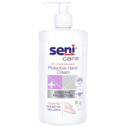 Bild der Verpackung der Seni Care Handschutzcreme