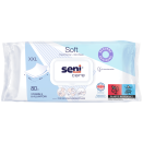 Bild der Verpackung der Seni Care Soft Feuchttücher
