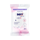 Bild der Verpackung der Seni Care inti+ Feuchttücher