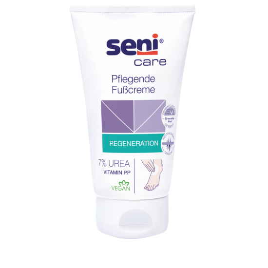 Pflegende Fußcreme mit  7 % Urea