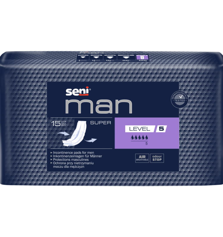 Seni Man Normal Level 2 - Inkontinenzeinlagen für Männer - Seni